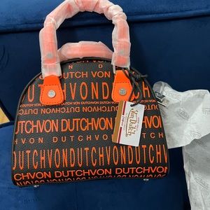 SOLD-Von Dutch Small Bowling Bag